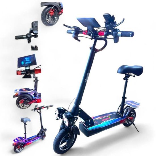 صورة سكوتر القوة والمغامرة الكهربائي